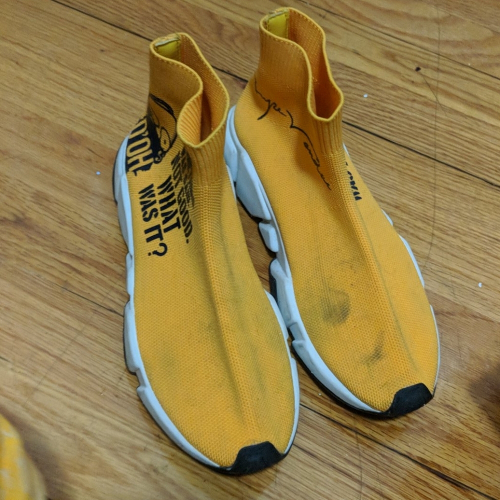 The Simpsons sneakers by jupe vendue